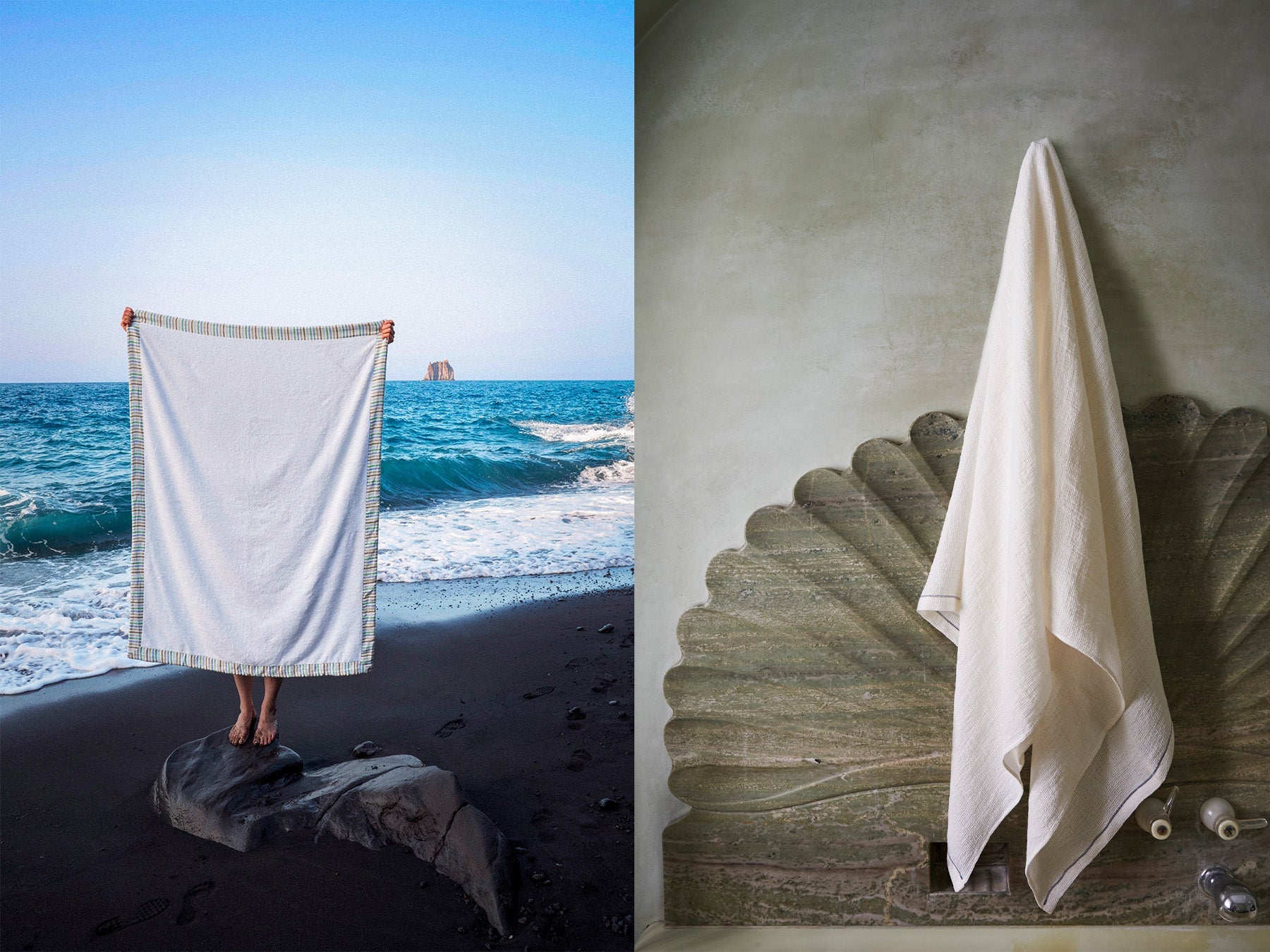 Linen Bath Towels