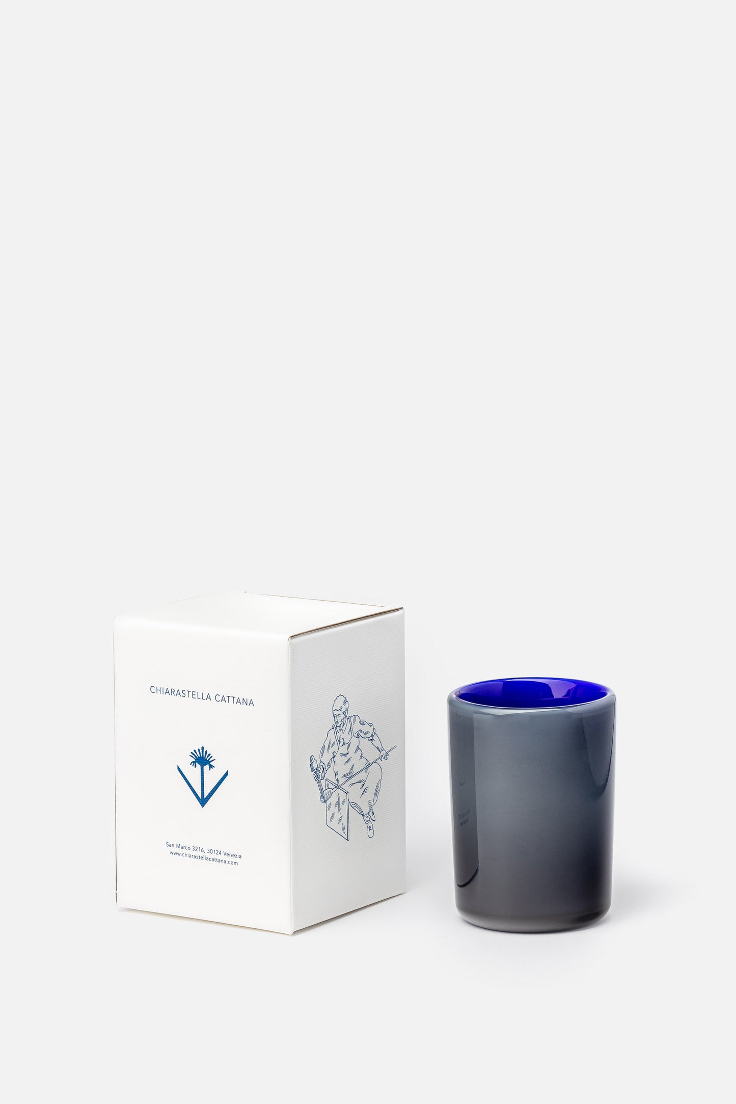 "Diplo" jar in Cobalto / Blue
