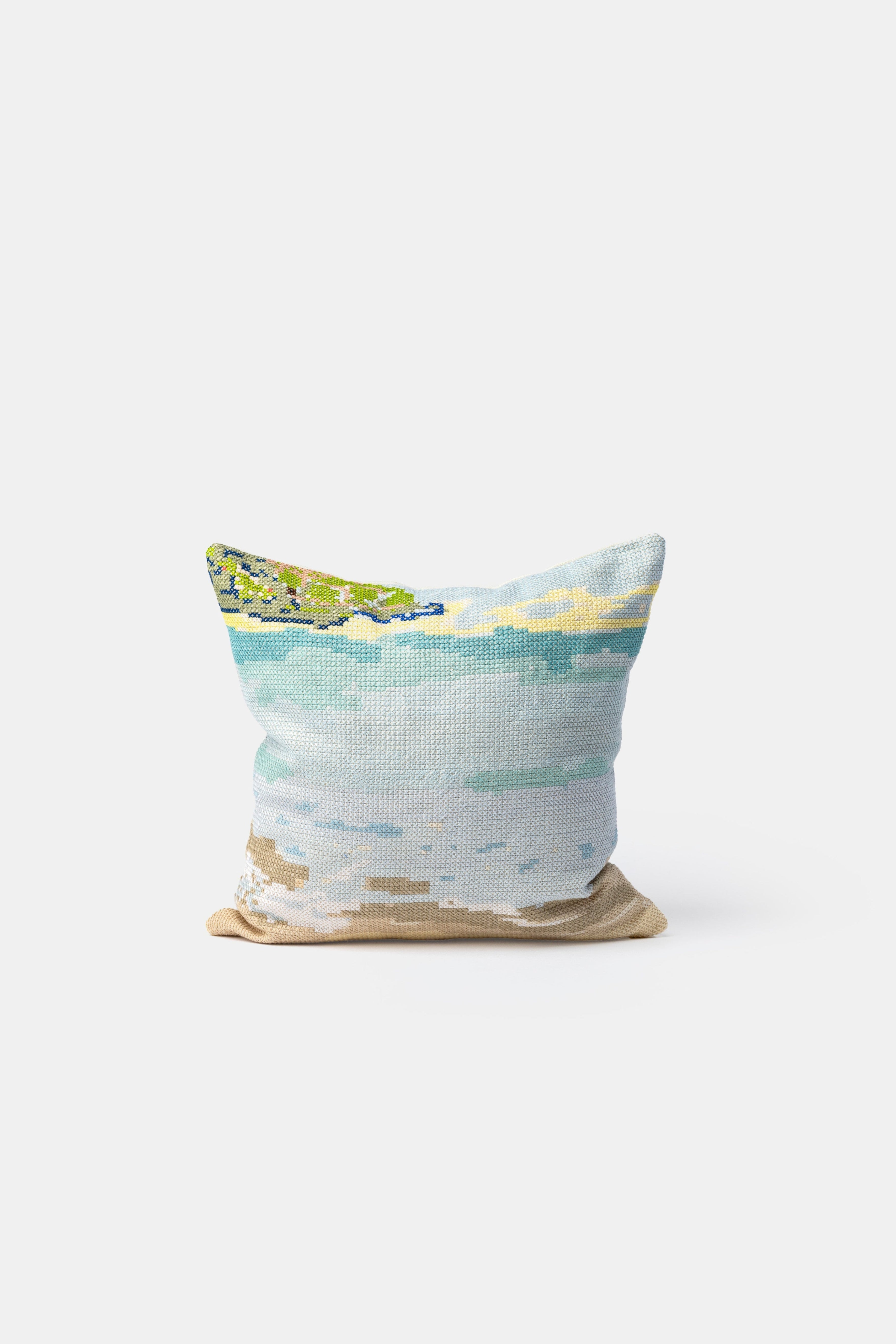 "Beach" square cushion