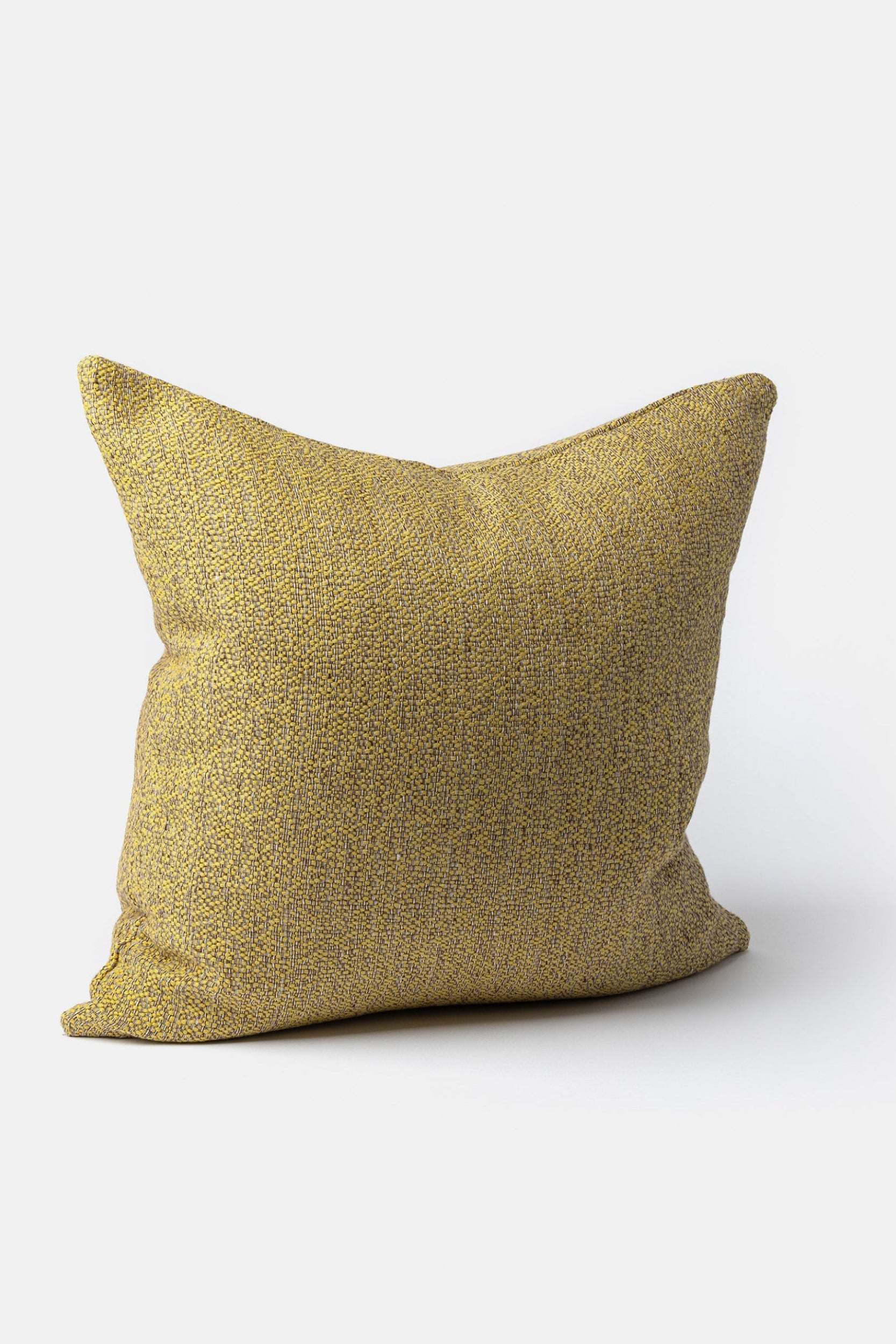"Catenella" cushion in Giallo Citrino