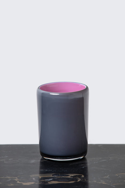 "Diplo" jar in Rubino Chiaro / Grey