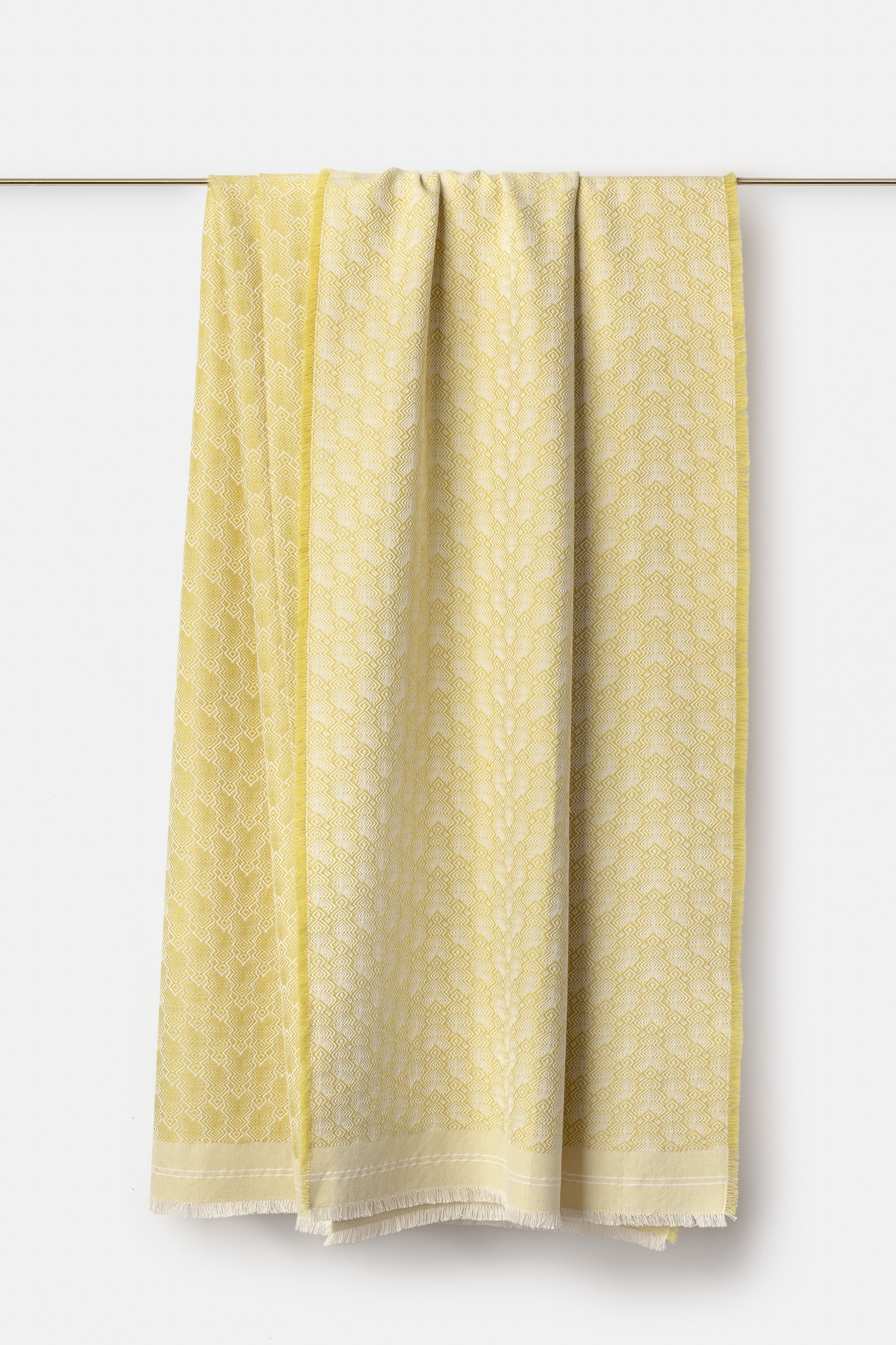 "F28" wool throw in Mango