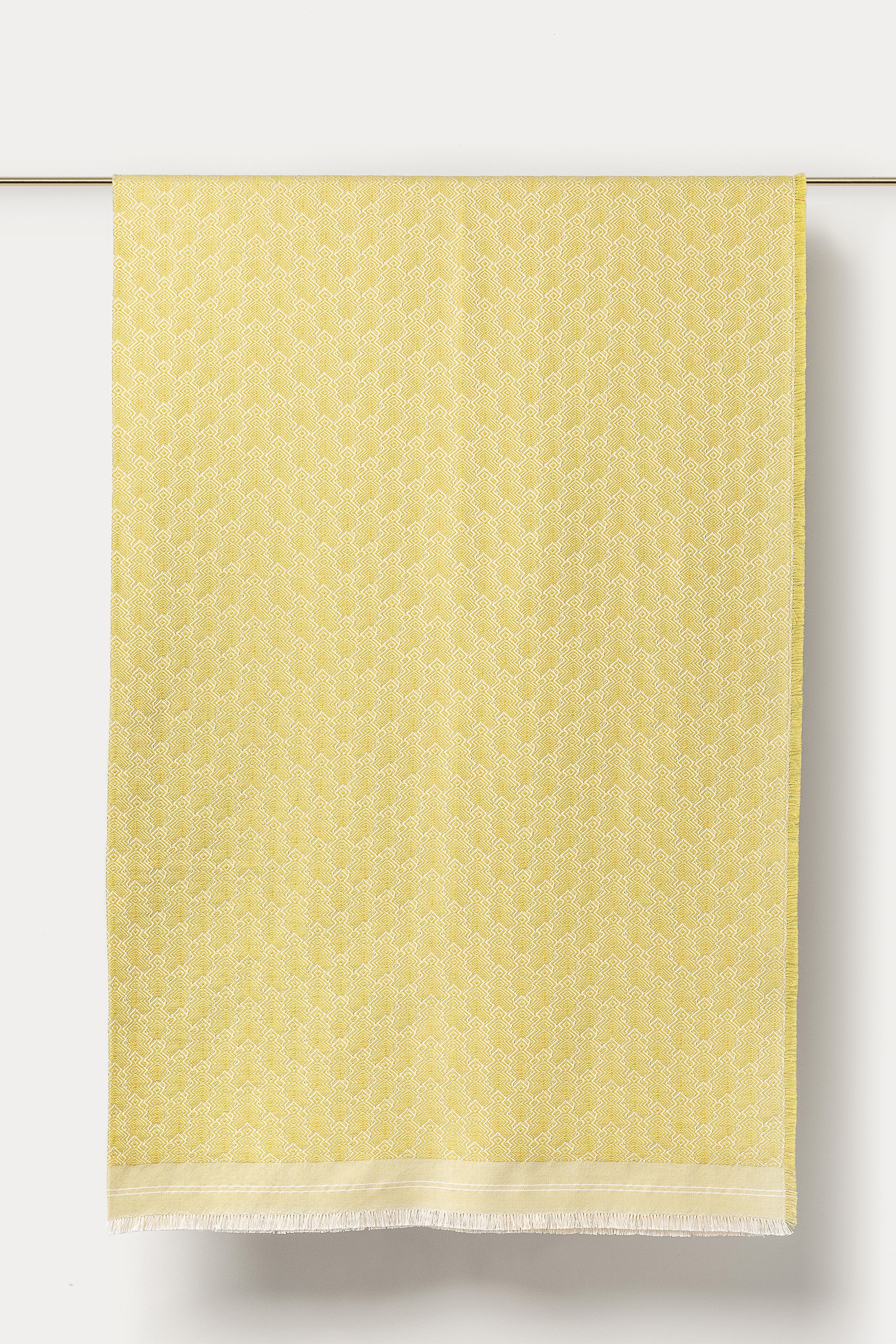 "F28" wool throw in Mango