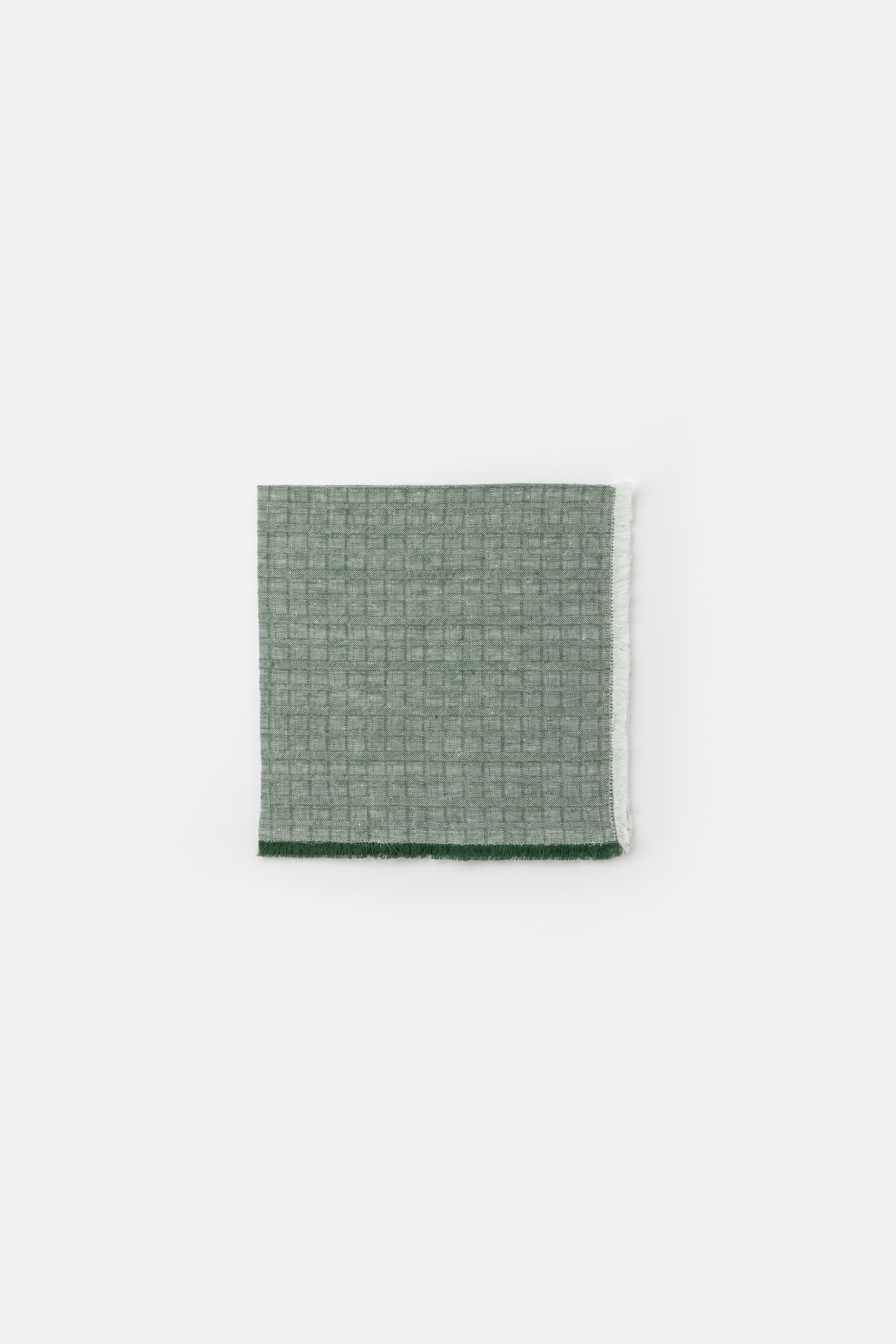 "Galia" napkin in Racing Green