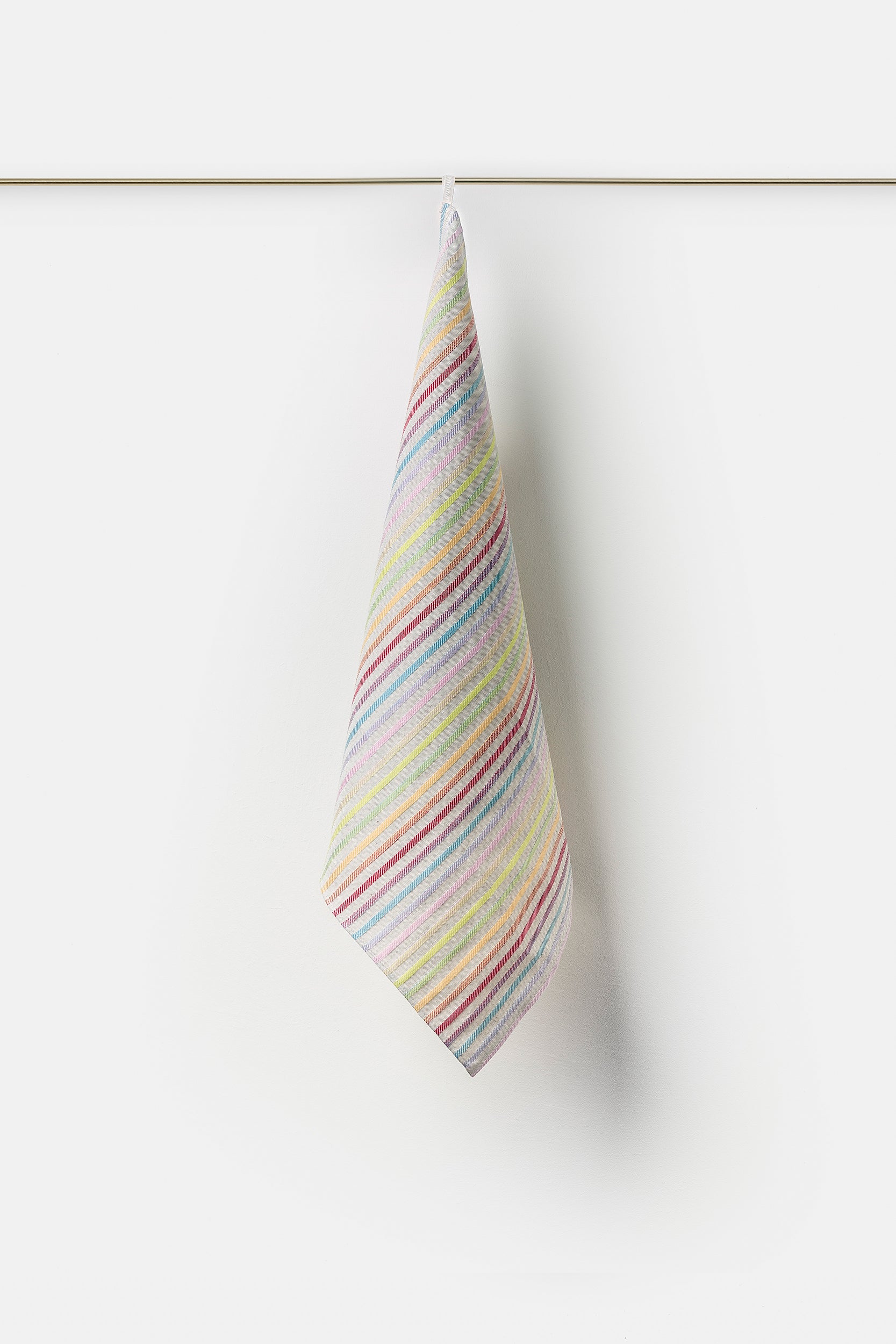 "Riga Gabry" tea towel in Nafta / Multicolor