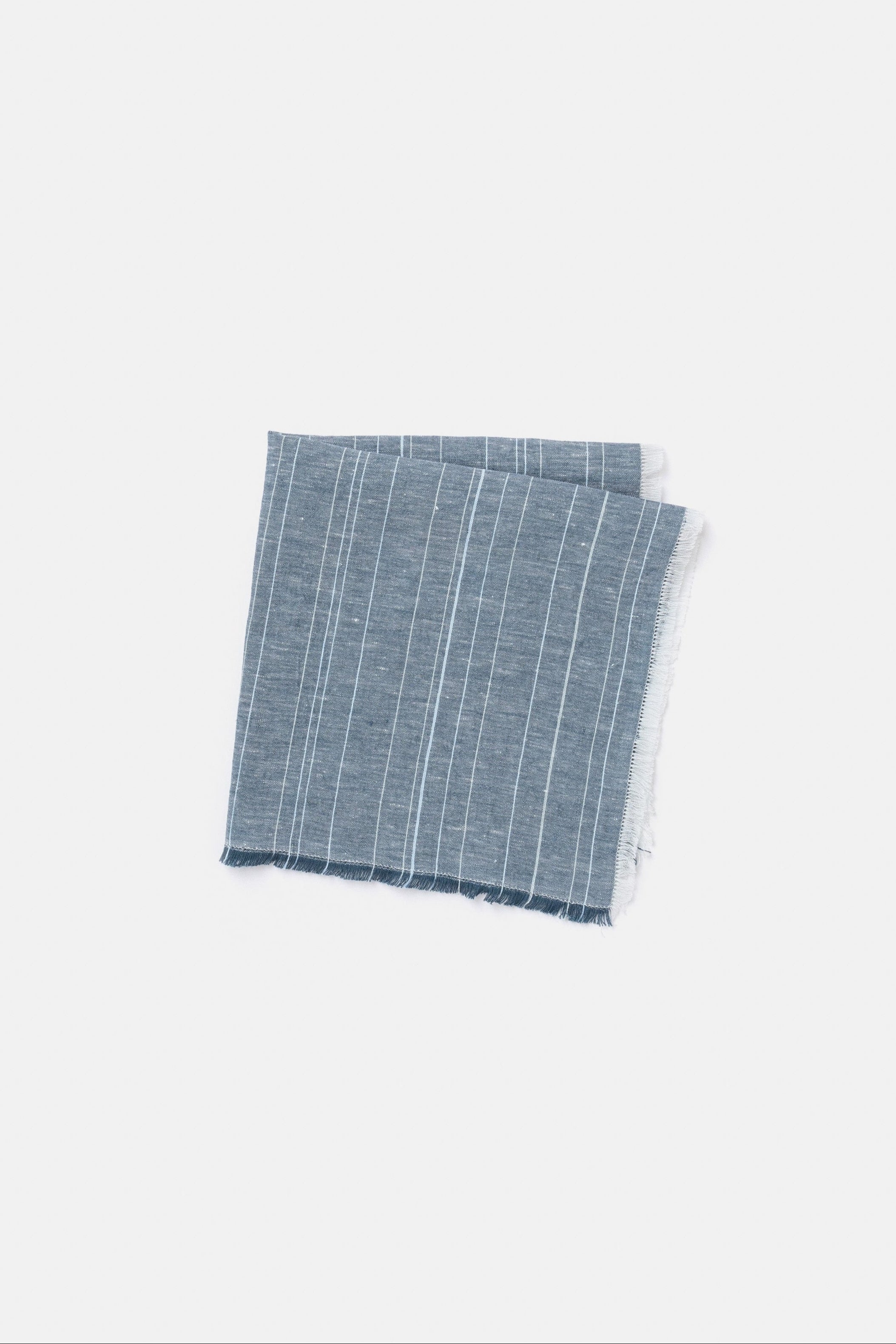 "Greta" napkin in Orion Blue
