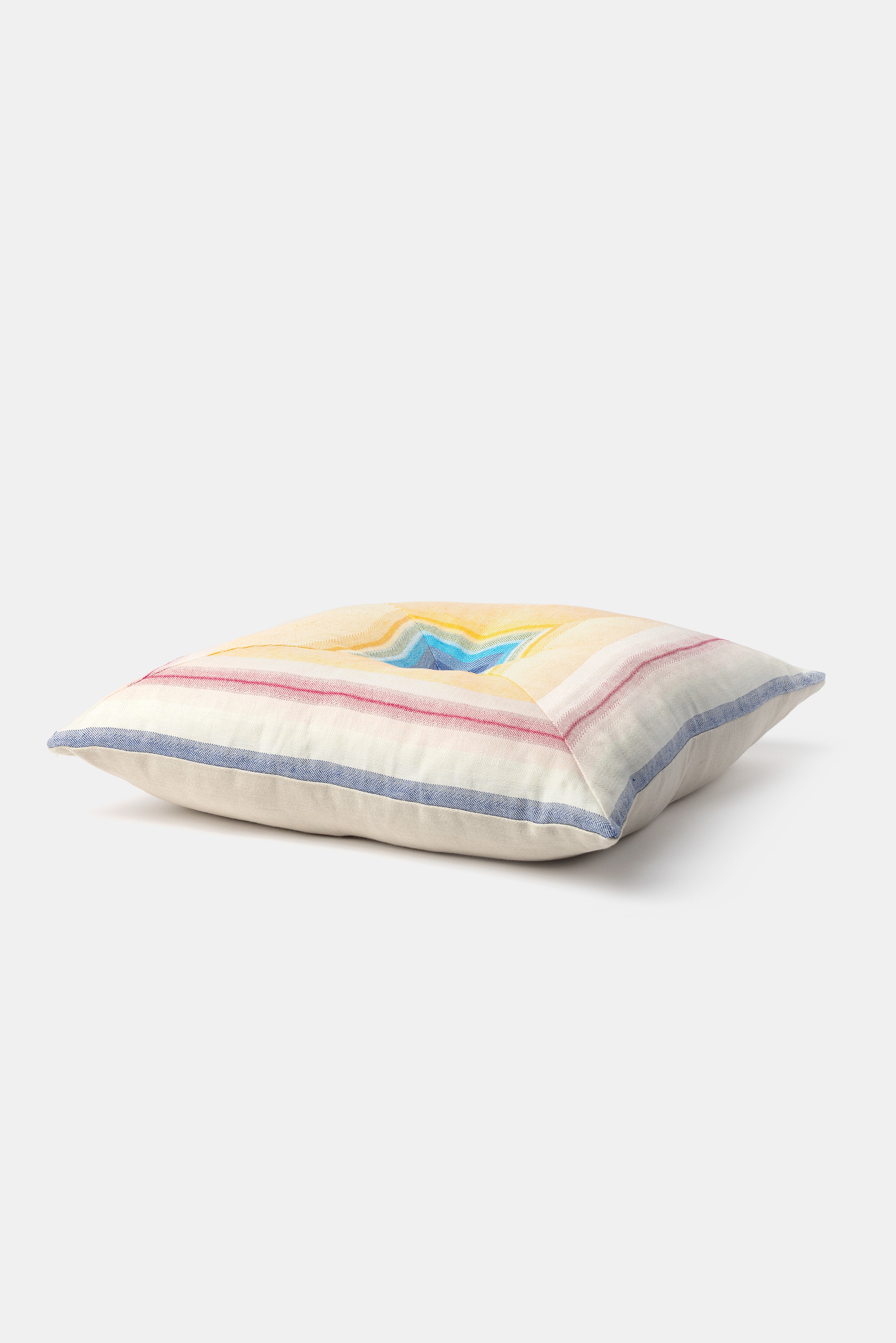 "LYS" square cushion in Multicolor