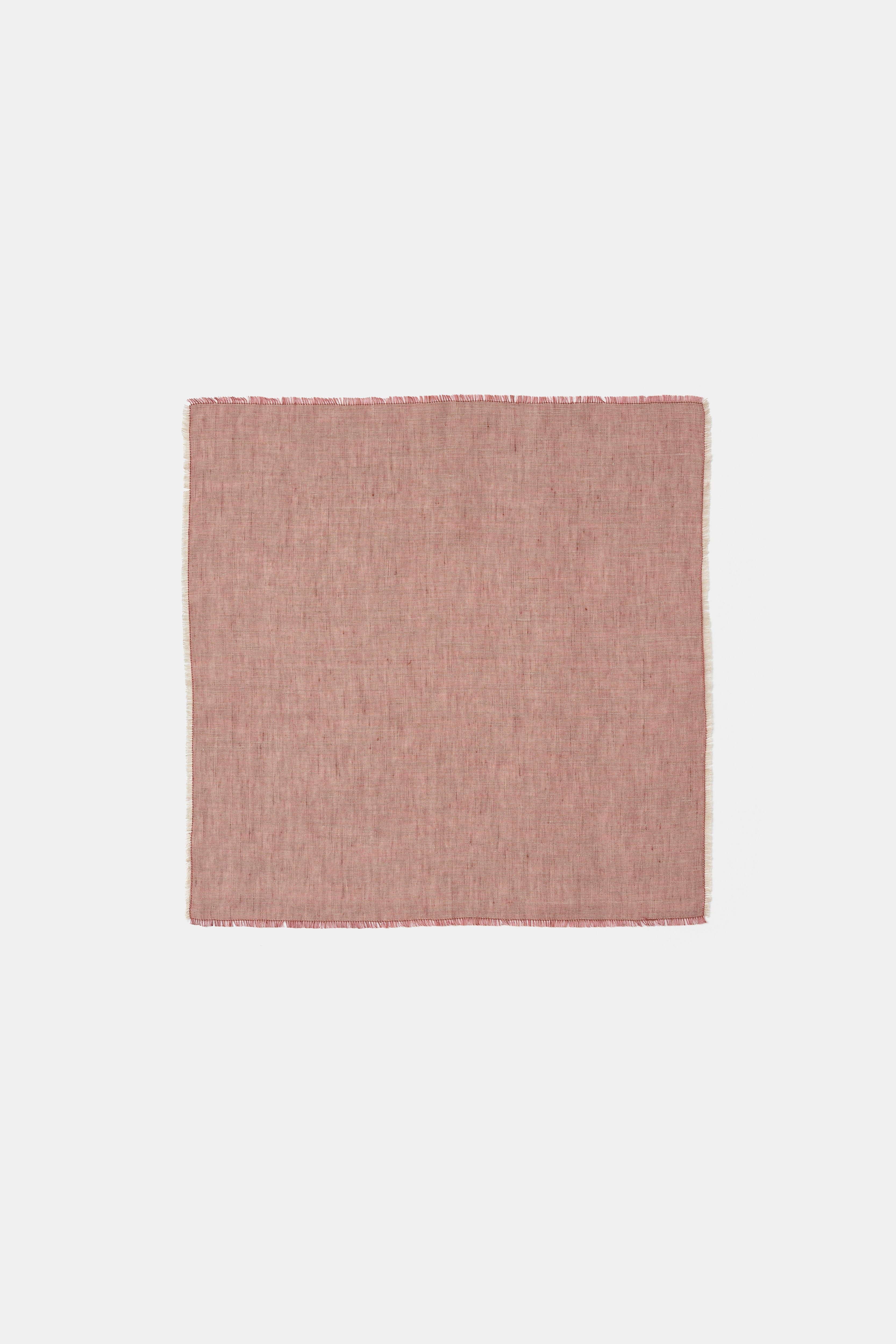 "Portofino" napkin in Porpora