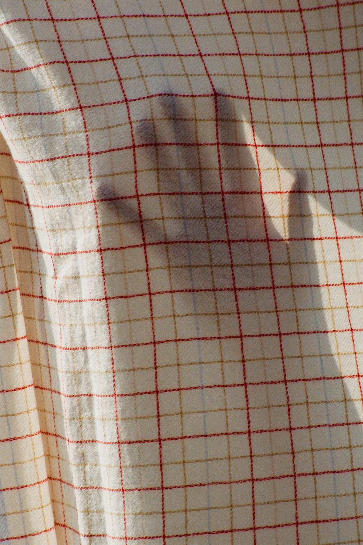 "Yama" cashmere throw