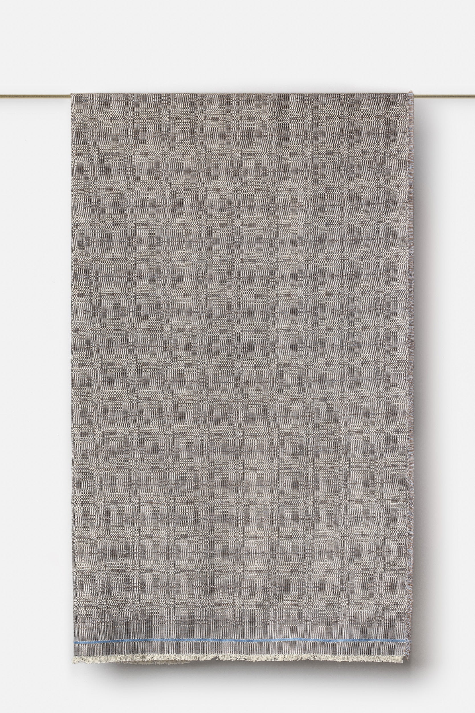 "Kiri" throw in Sidero Grey