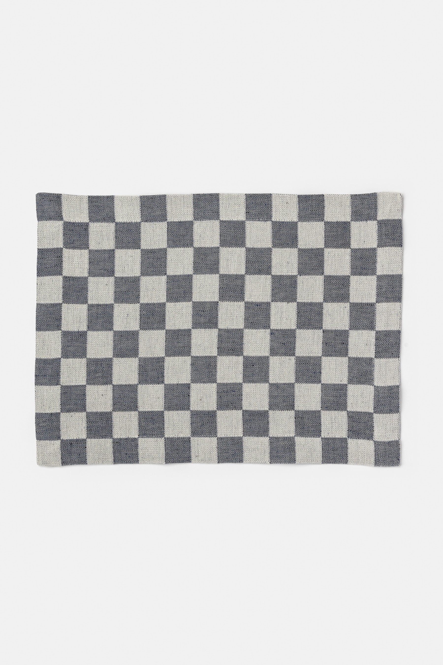 "F74" placemat in Eclisse Blue