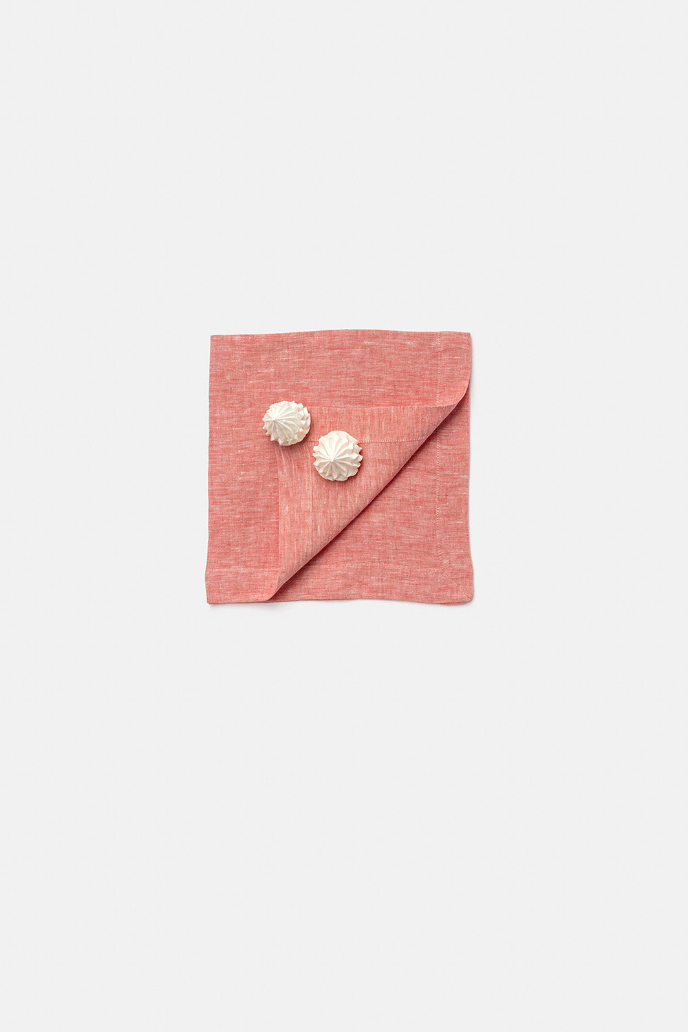 "Persico" napkin in Rosso