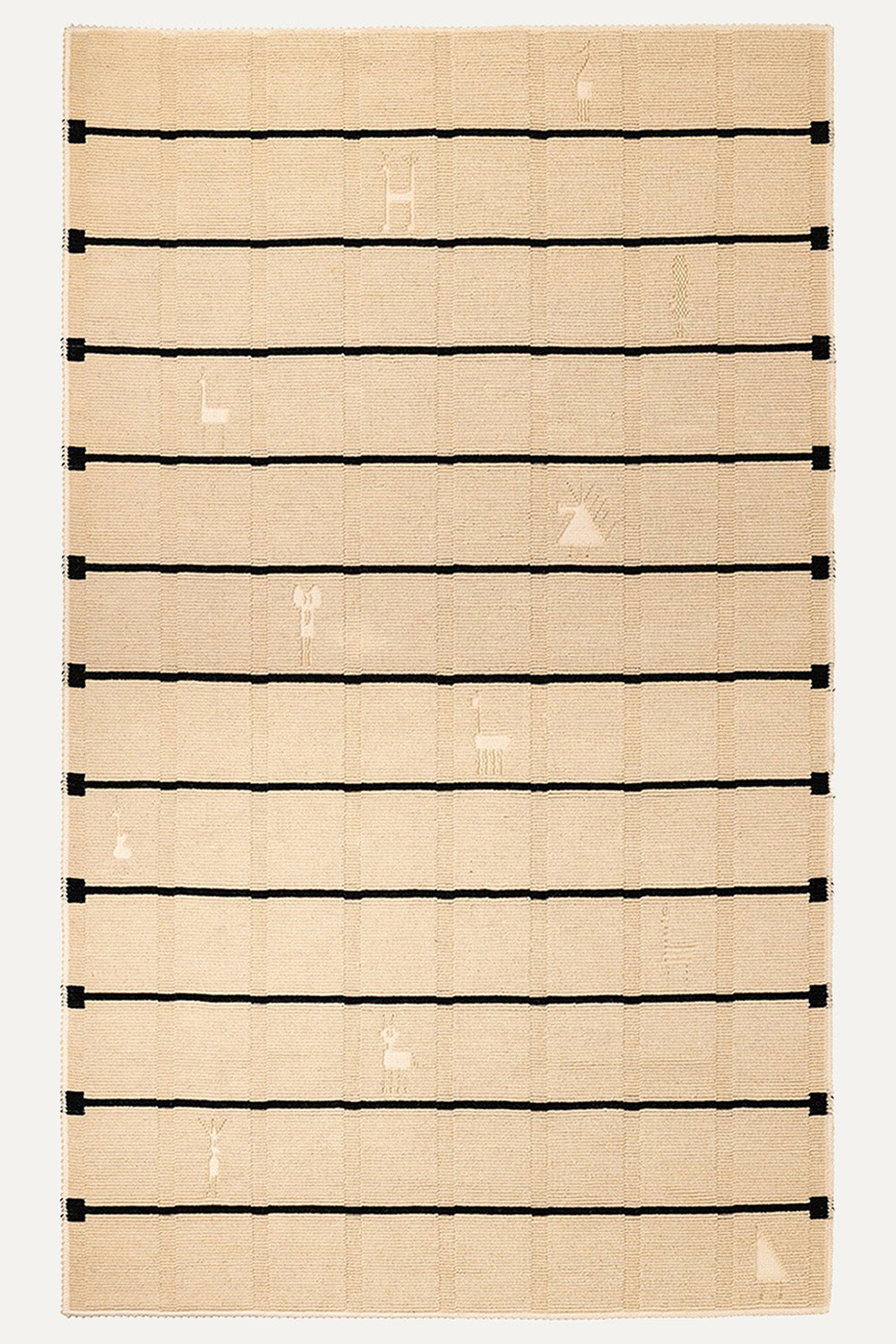 "Archetipi" woven rug