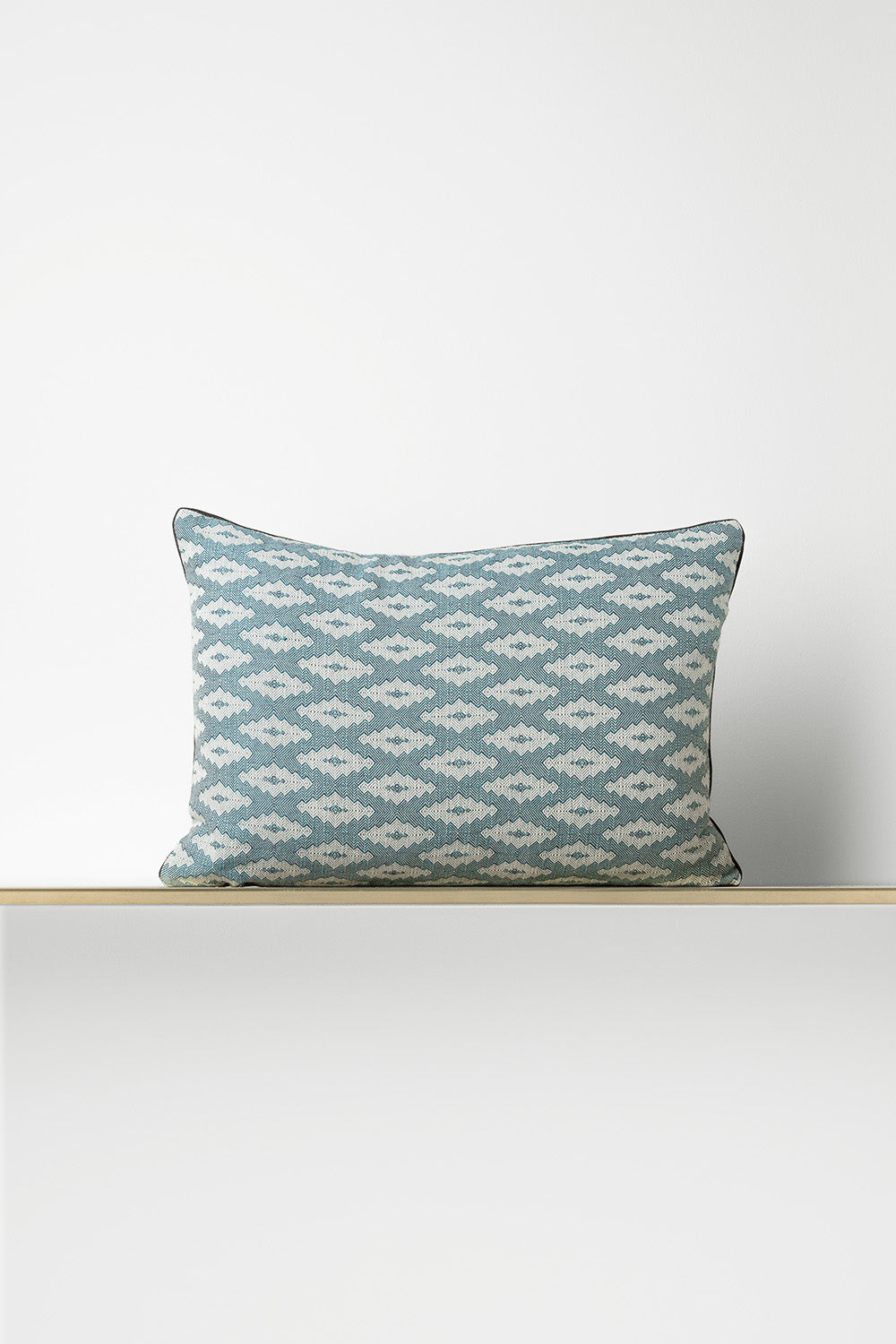 "F10" rectangular cushion cover in Indigo