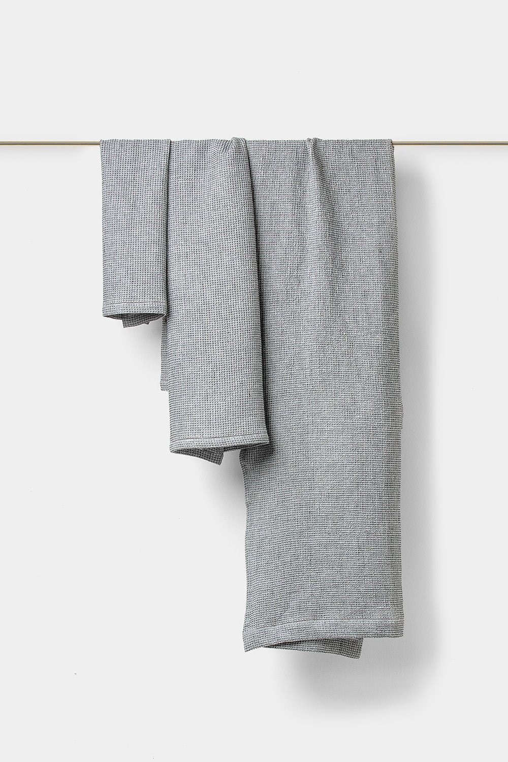 "Montecatini" towels in Ardesia Dark Grey