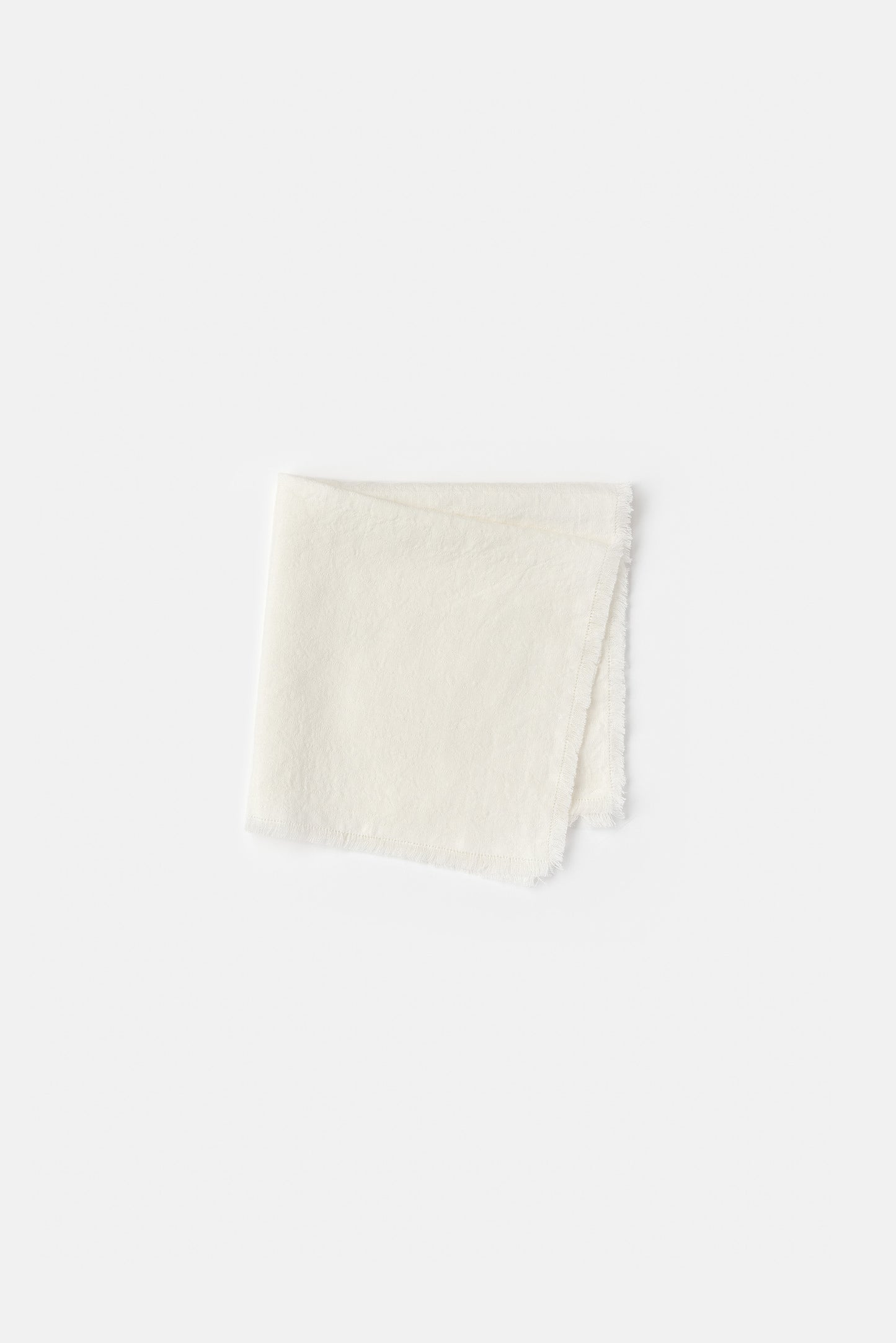 "Galia" napkin in White 1/4