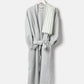 "Montecatini" bathrobe in Pietra Grey