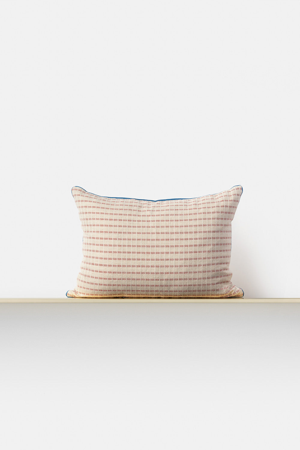 "F58" rectangular cushion cover in Beige / Marlboro