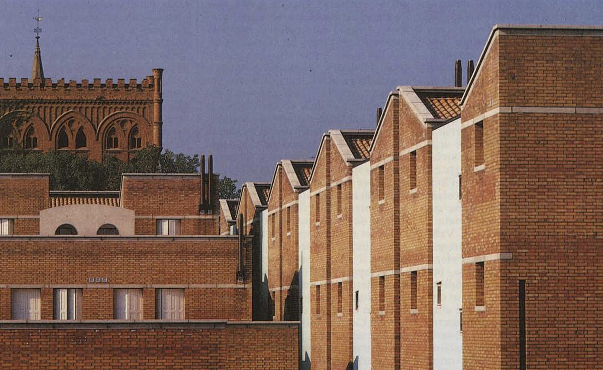 Housing development at Giudecca Island, 1987. © Maria Ida Biggi