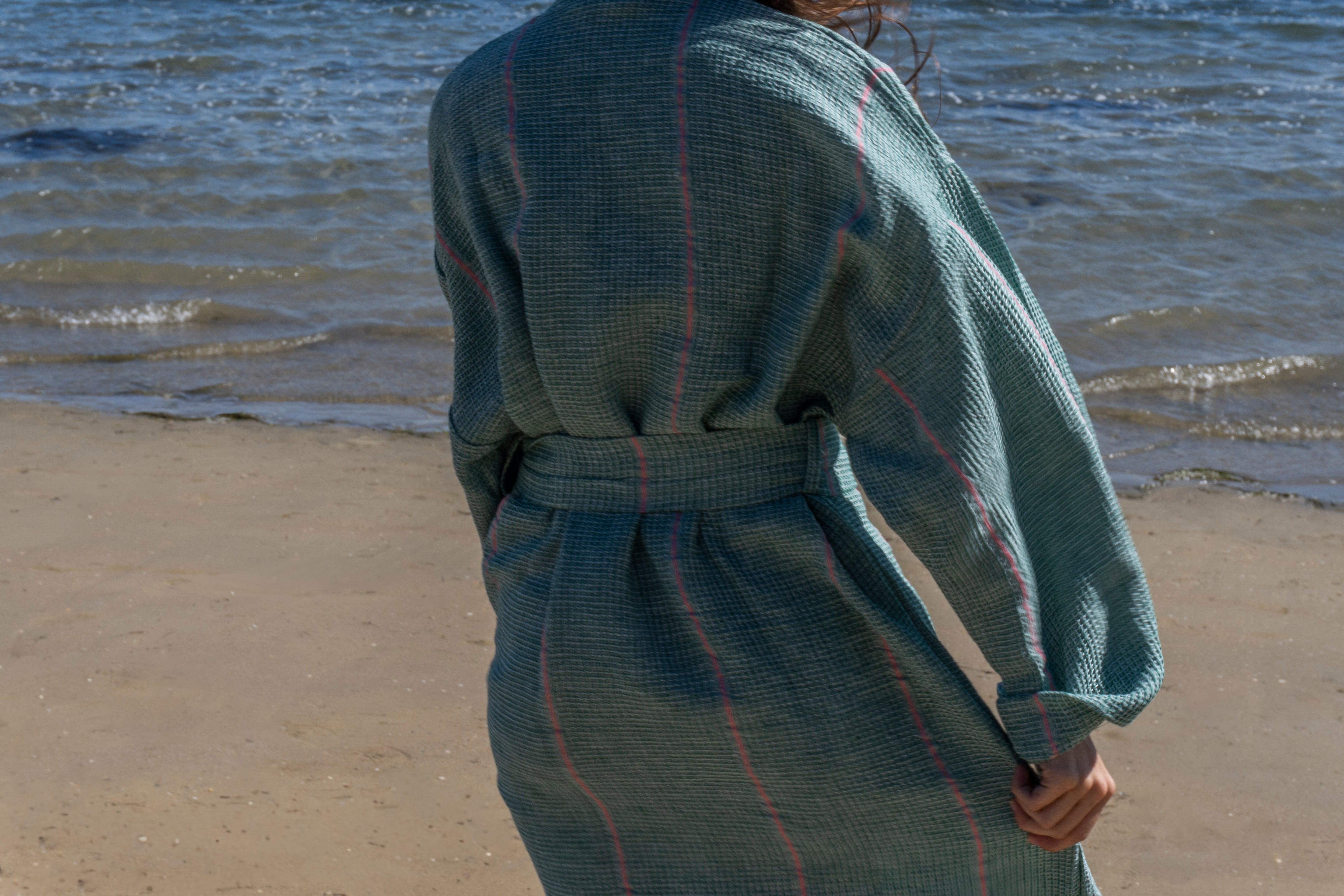 Waffle Linen Bathrobes