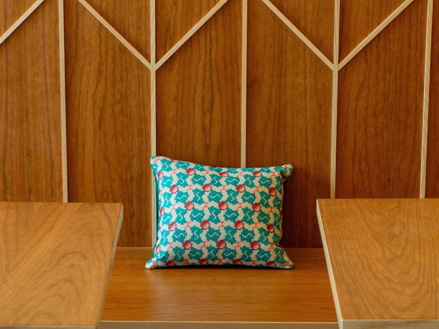 Hand-Embroidered Pillows