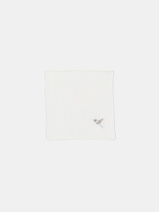 "Hummingbird" cocktail napkin