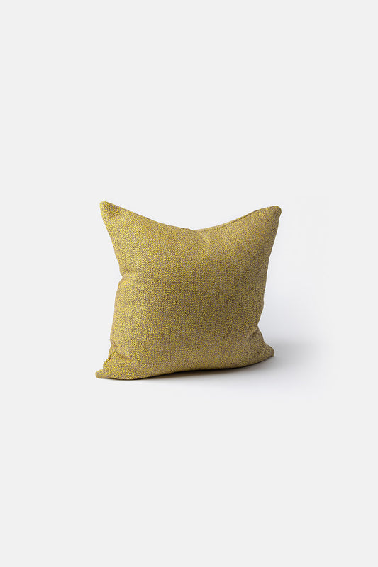 "Catenella" cushion in Giallo Citrino