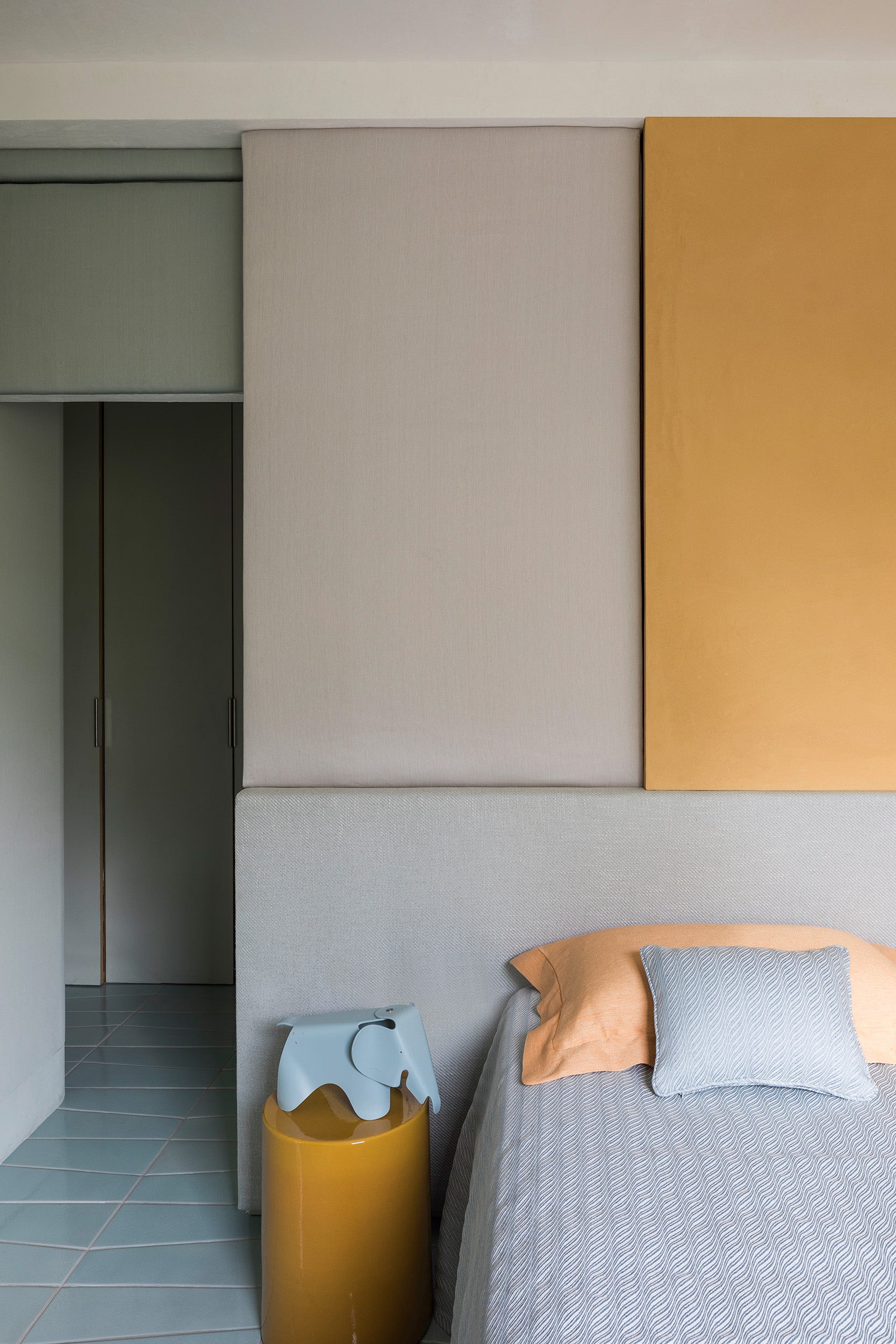 "Anemos" double width jacquard linen