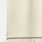 "Dhoti" throw in Arpa White / Cacao
