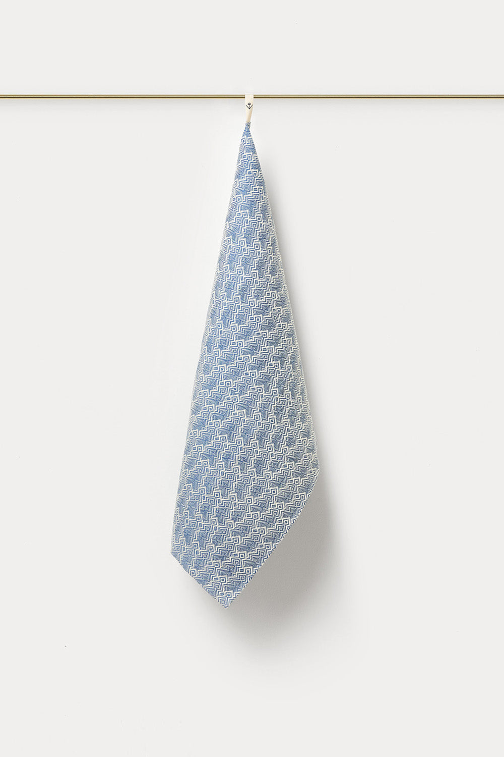 "Pattern" tea towel in Blu