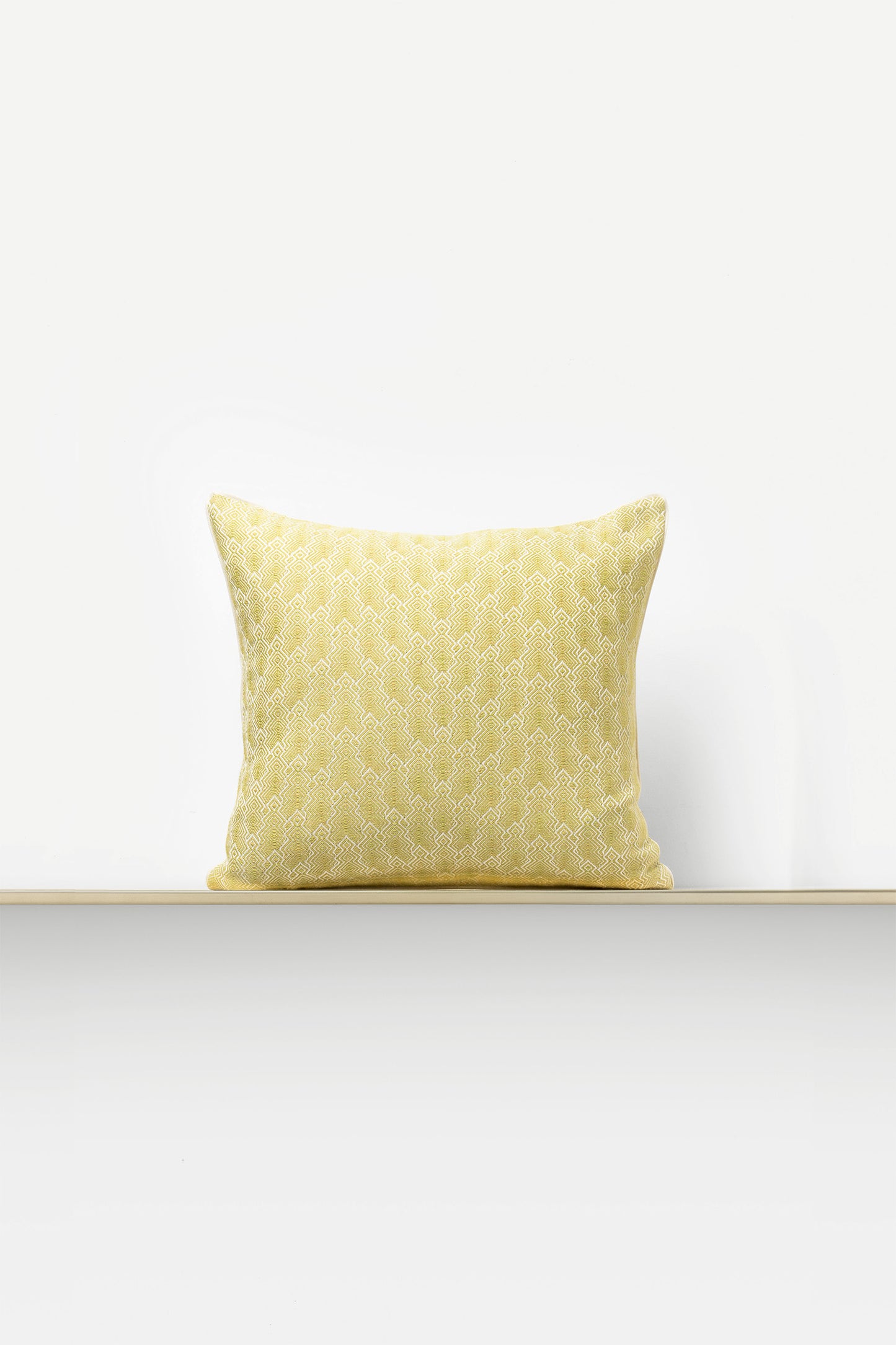 "F28" square cushion in Mango