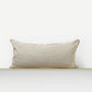 "F58" cushion in Stone Grey / Black