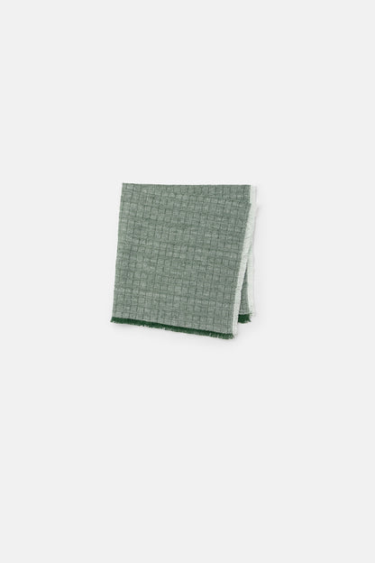 "Galia" napkin in Racing Green