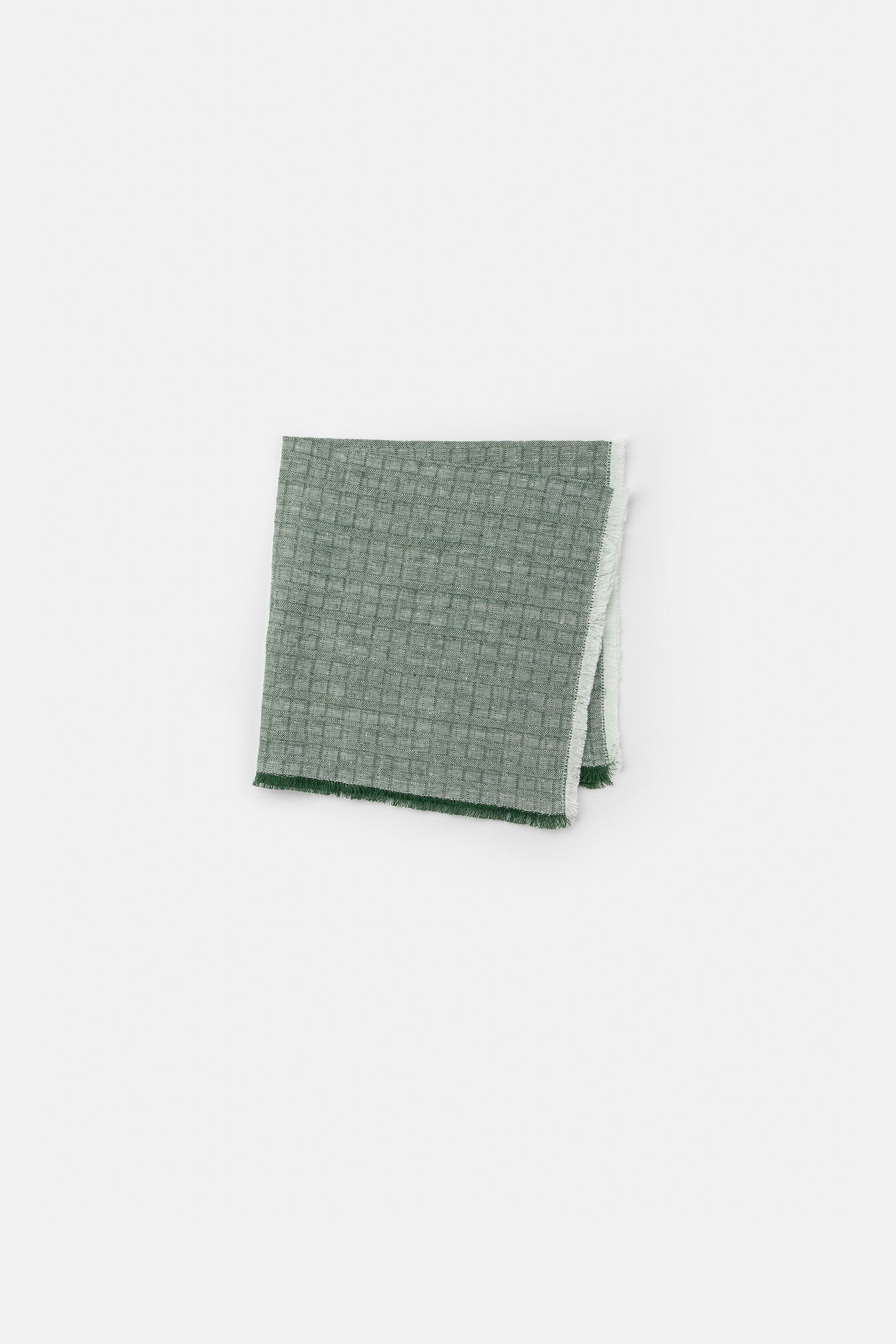 "Galia" napkin in Racing Green