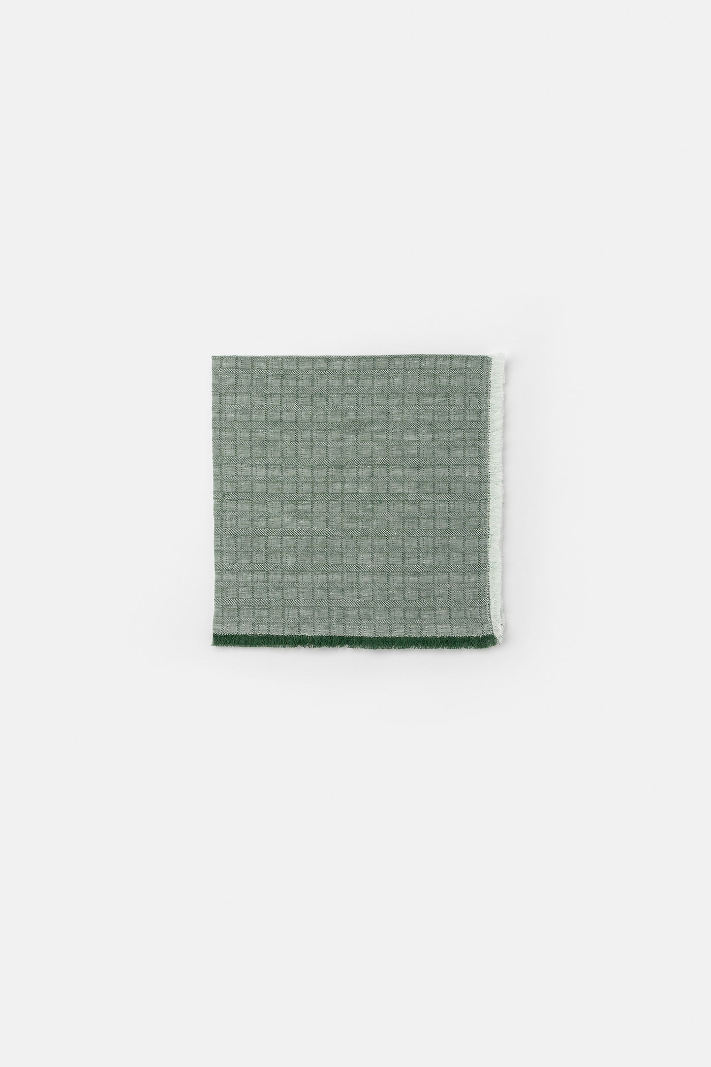 "Galia" napkin in Racing Green