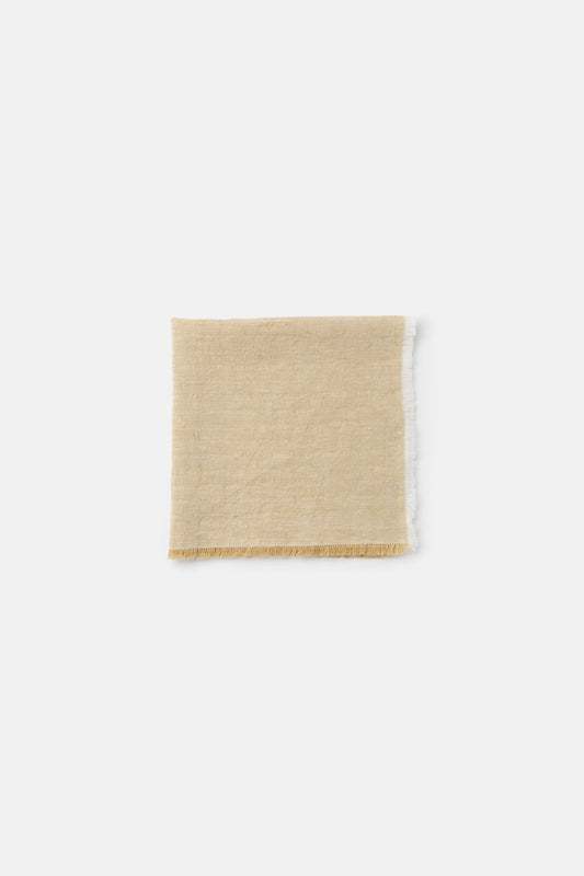 "Galia" napkin in Sabbia