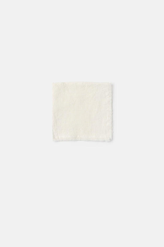 "Galia" napkin in White 1/4