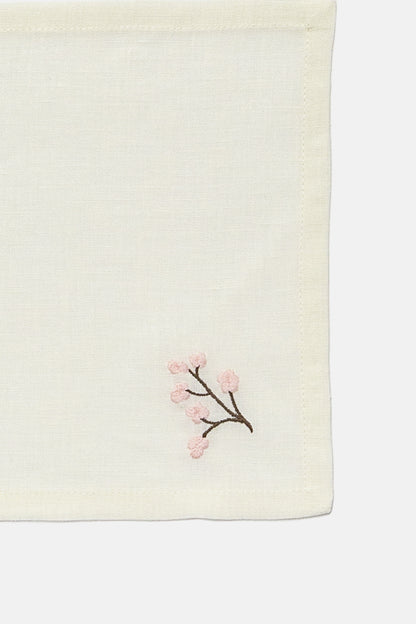 "Pericle" cocktail napkin in Pink