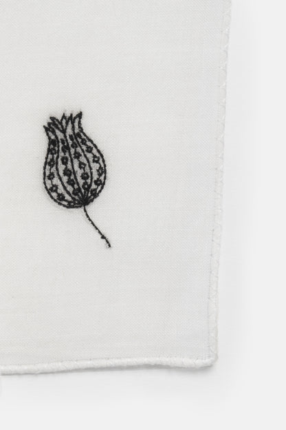 "Poppy" cocktail napkin