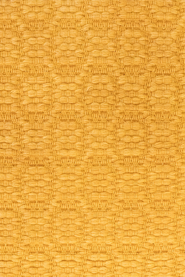 "Pinto Chiocciolina" rug in Yellow