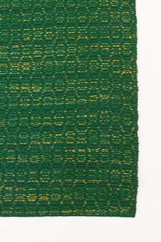 "Pinto chiocciolina" rug in Green no. 1