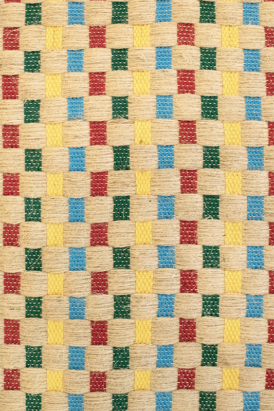 "Tappeto Bisaccia" rug in Multicolor no. 8