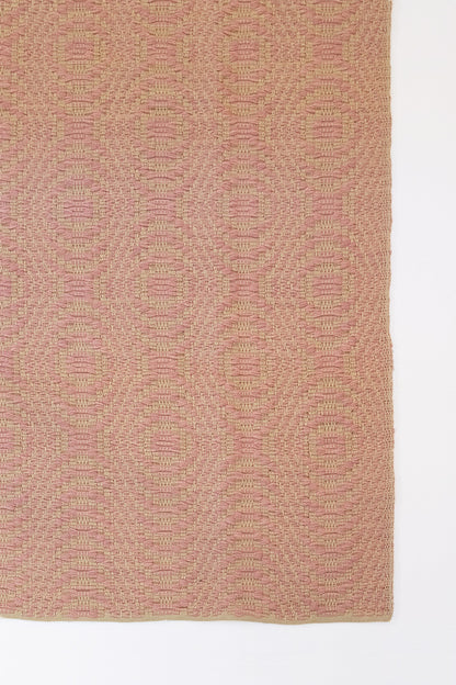 "Ruota della Fortuna" rug in Pink