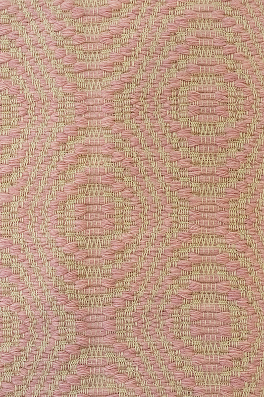 "Ruota della Fortuna" rug in Pink