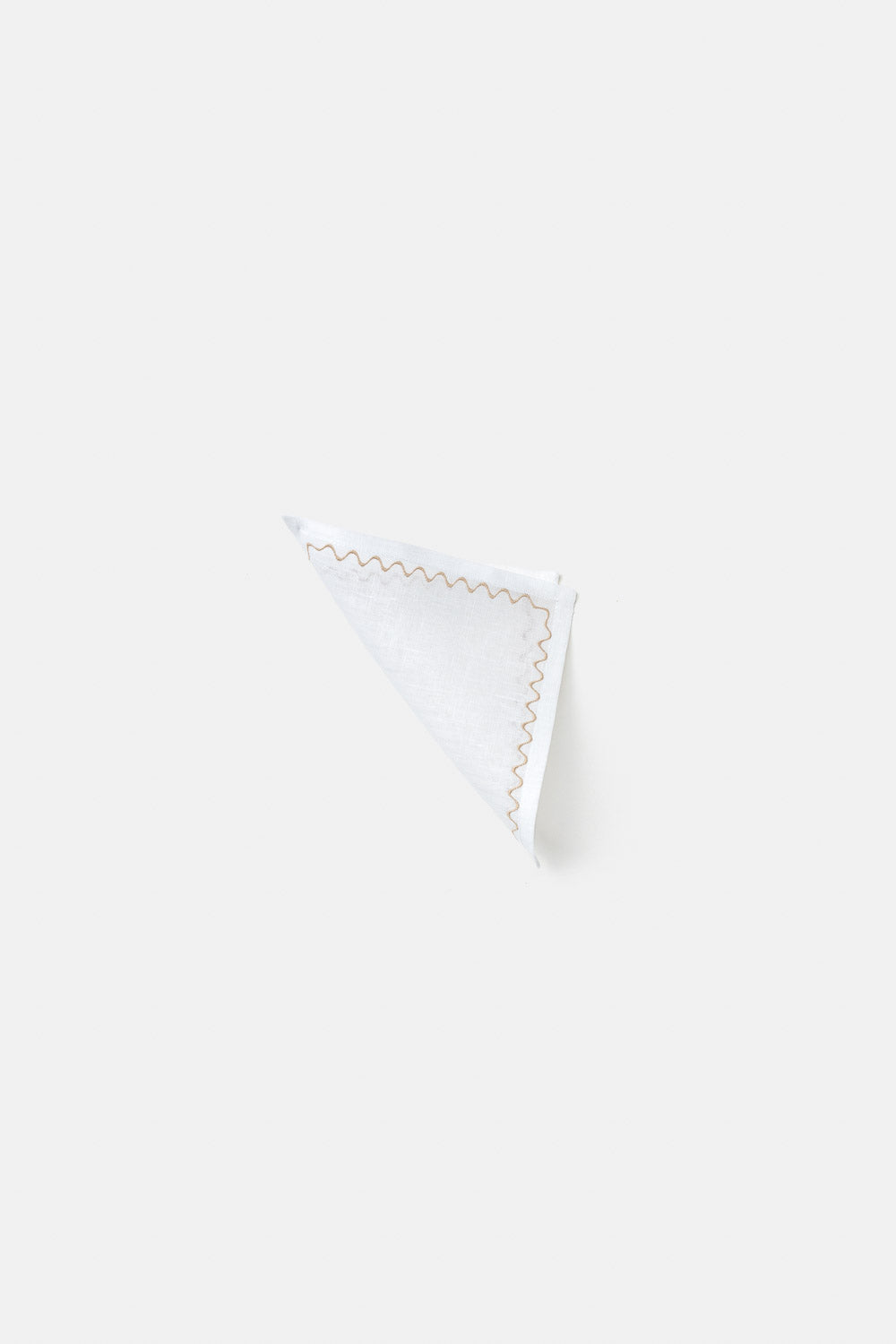 "Onda" cocktail napkin in Silver Pink