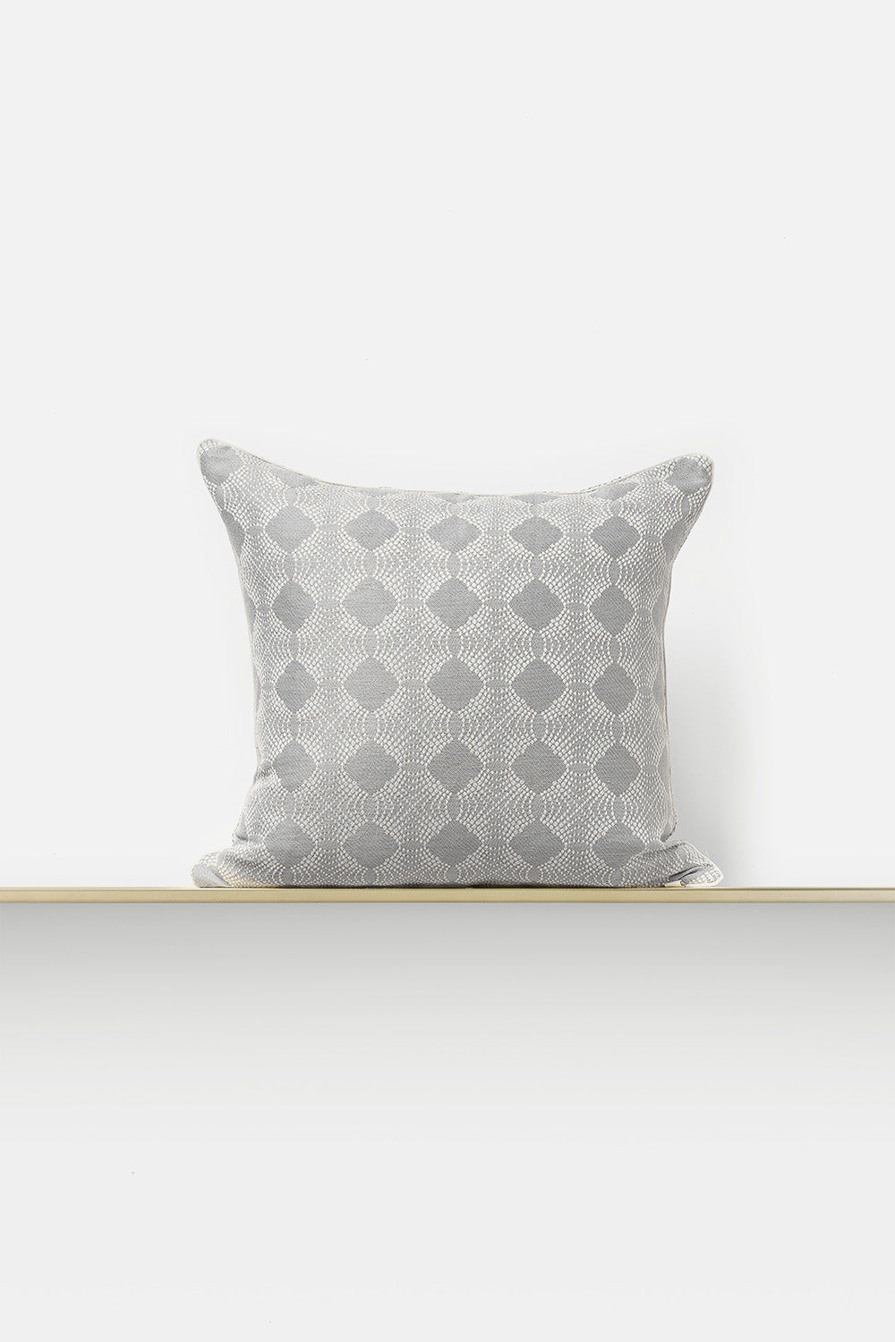 // "Aster" cushion in Piombo Grey