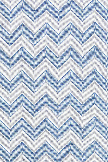 "Zig zag" runner in Mare Blue