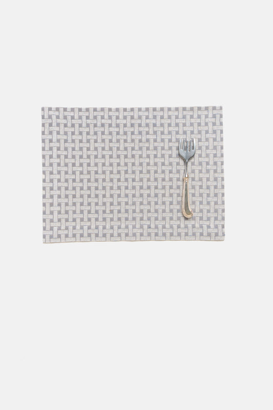 "F24" placemat in Urano Grey