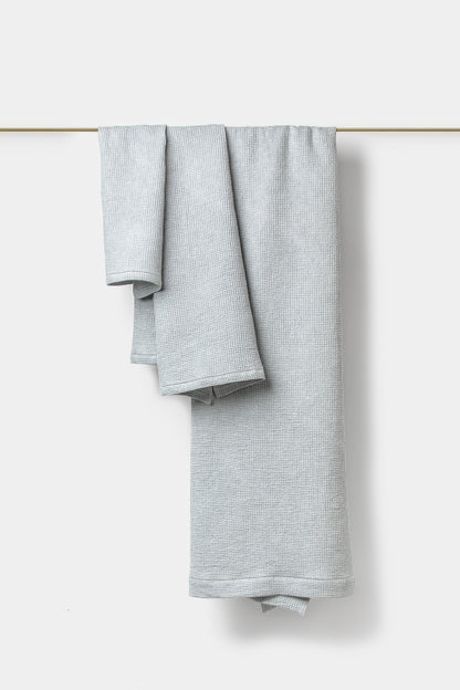 "Montecatini" towels in Pietra Grey