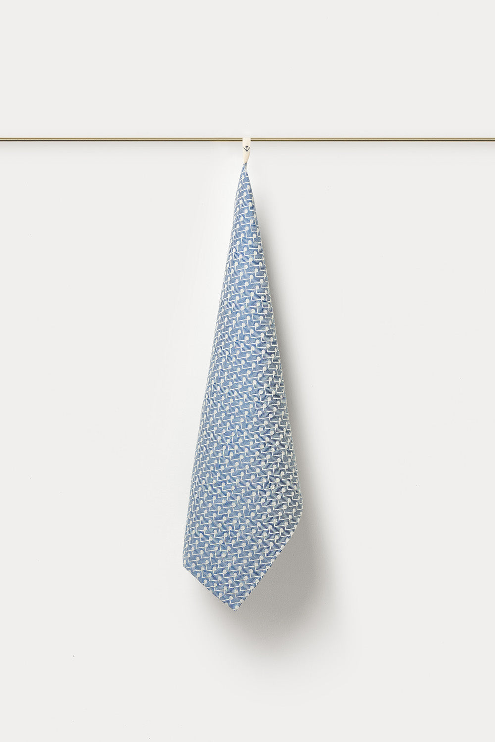 "Pattern" tea towel in Blu